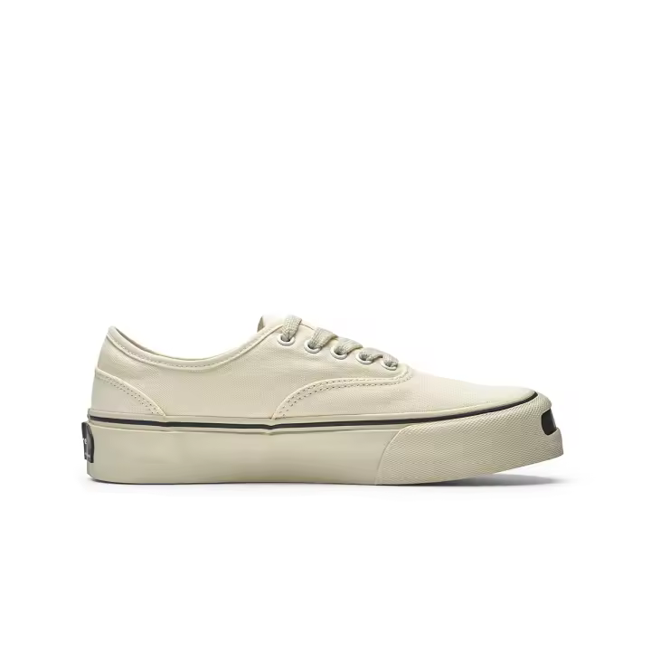 Zapatillas de lona transpirables Suela gruesa, blanco, talla pequeña, estilo coreano y japonés - 1