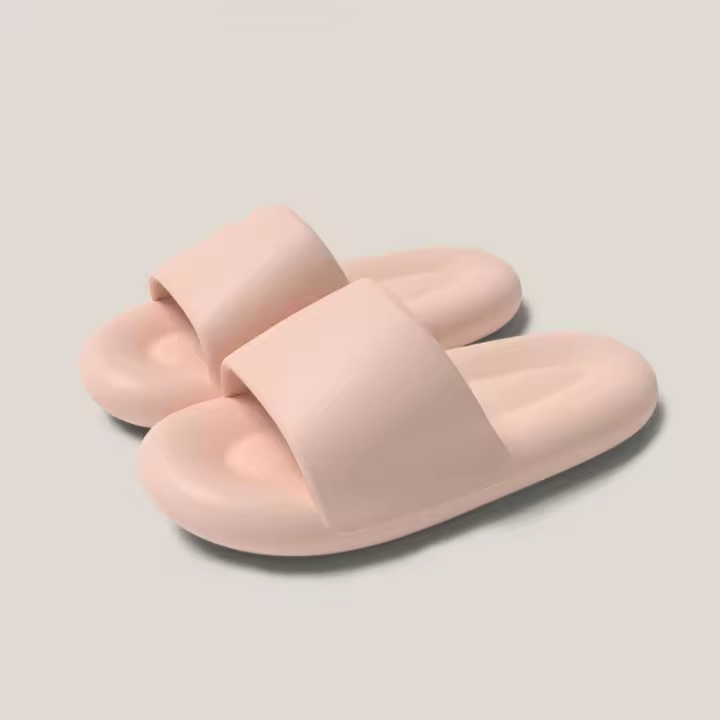 Zapatillas de verano de fondo suave de las mujeres de verano sentido mayor pareja sandalias antideslizante hogar fondo grueso hogar zapatillas frescas - 1