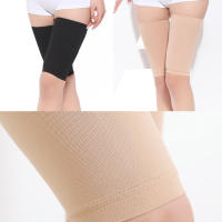 Mangas de compresión para el muslo, accesorio para aliviar el dolor de ingle cuádruple, para deportes, correr, recuperación de lesiones, envoltura para el muslo, 2 piezas - details 16