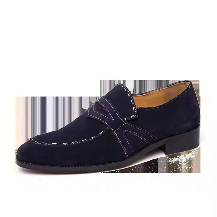 Zapatos Caballero fabrica zapatos casuales originales de alta calidad para hombre, vestidos italianos, zapatos de cuero. - 1