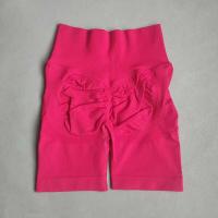 Yoga mujeres sin costuras gimnasio entrenamiento cintura alta Push Up Fiess deportes ciclismo pantalones cortos - details 15