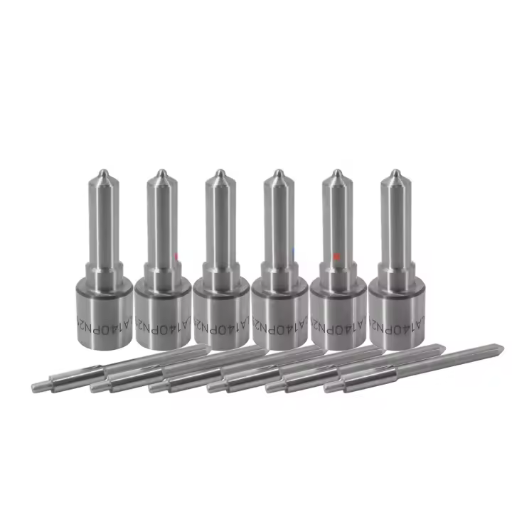 6Pcs Boquilla Para Inyector DLLA140PN291 Accesorios Para Vehículos Diesel Compatibles con KOMATSU - 1