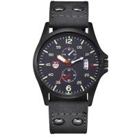 Reloj de Pulsera de Cuarzo Automático de Marca XINEW Correa de Cuero de Moda Casual para Hombres - details 18