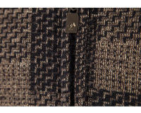 Abrigo de punto con bloques de Color para hombre, suéter informal grueso que mantiene el calor, cárdigan de rejilla de moda de lana para otoño e invierno - details 8