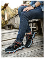 Zapatos de senderismo al aire libre para hombre, zapatillas deportivas de escalada para hombre, botas de montaña impermeables para caza táctica - details 20