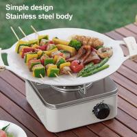 Mini campin como estufa, quemador de butano portátil para picnic VIE, parrilla para barbacoa, cocina para alimentos, estufa de supervivencia al aire libre con lihtin - details 2