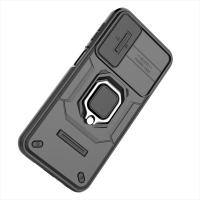 Funda protectora de cámara deslizante para Samsung GALAXY M34 5G, carcasa trasera con soporte de anillo magnético, 2023 M, 34 - details 5