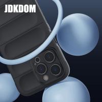 Funda de aire invisible para iPhone Jdkdom A prueba de golpes, invisible, para iPhone 16, 15, 14, 13, 12, 11 Pro Max, 6, 7, 8 Plus - details 5