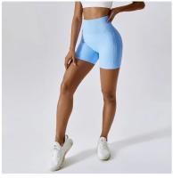 Shorts de Yoga de Cintura Alta Leggings de Fitness sin Costuras para Mujer - details 25