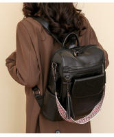 Mochila de cuero para mujer, diseño de moda, bolsos de hombro para mujer, mochila de viaje - details 5