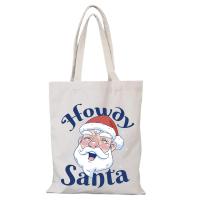 Bolso de compras, bolsos de regalo de Año Nuevo, bolso de mano de hombre de dibujos animados, bolso de mujer de Feliz Navidad, bolsos de tela, compras de lona ecológica - details 7