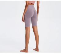 Shorts de Yoga sin Costuras de Cintura Alta Levantamiento de Glúteos de Melocotón - details 7