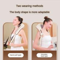 Cuello con calor bajo Masajeador de hombros y espalda Cobertura de área Masaje inalámbrico de amasado biónico - details 6