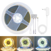 Espejo de maquillaje para baño, tira de luz LED COB de 12V, iluminación de fondo de tocador, Sensor táctil regulable, decoración de luz de tocador - details 0