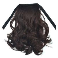 Peluca de cola de caballo de pelo largo y suave, Natural, realista, súper ligera, falsa, personalizada, accesorios para el cabello - details 0