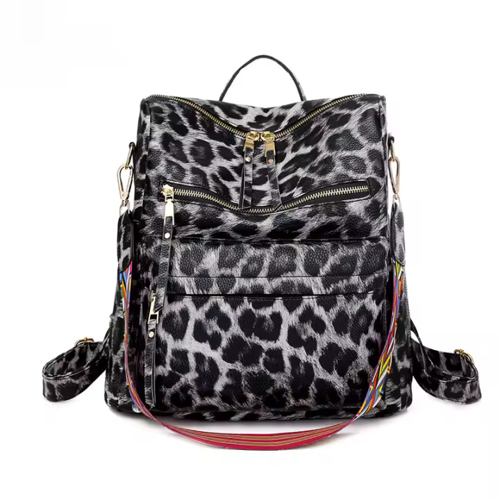 Mochila de gran capacidad para mujer de bolso retro, mochila para mujer con diseño de nicho - 1