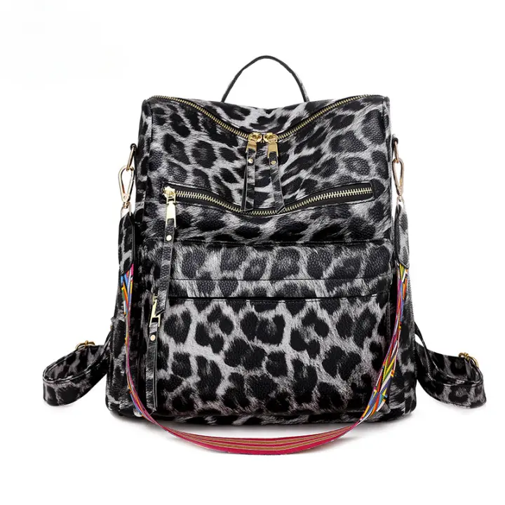 Mochila de gran capacidad para mujer de bolso retro, mochila para mujer con diseño de nicho - 1