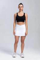 Falda de tenis plisada con bolsillos para mujer, pantalones cortos, faldas atléticas, faldas cruzadas de cintura alta para gimnasio, Golf, faldas deportivas de entrenamiento - details 12