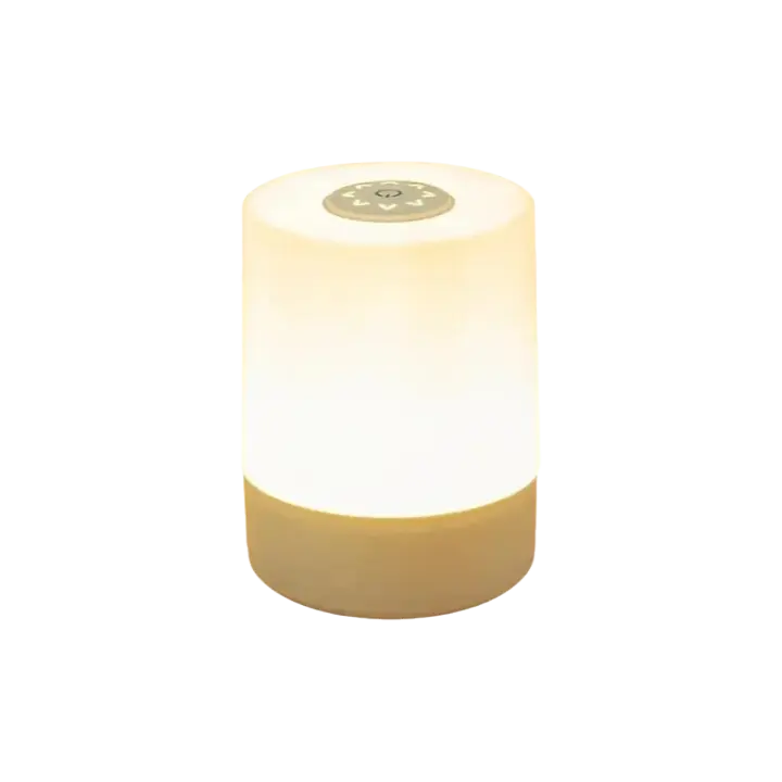 Lámpara LED Recargable Para La Noche Toque Iluminación De La Habitación Luz De Lectura Para Mesa Decoración Del Salón Y Dormitorio Control Por Toque - 1