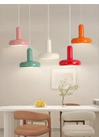 Lámpara colgante para cabecera, arte creativo con personalidad, candelabro de casa de estilo crema moderno Simple, dormitorio, seta, habitación de Hotel nórdica, Bar - details 17