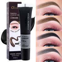 Gel de teñido de cejas resistente al agua, maquillaje de larga duración, tinte de tatuaje, pigmento de ojos, maquillaje profesional, crema de cejas negra y marrón - details 0