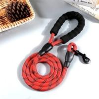 Edipets, Correa para Perros, Cuerda para Adiestramiento de Mascotas Color (Rojo)
