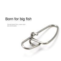 100 Uds conector de pesca de acero inoxidable Pin de acero inoxidable broches de pesca anillos sólidos broches enganchados accesorios de Pin - details 3