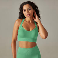 Hamidou-Top Sexy para mujer, sujetadores deportivos para Yoga, Fitness, belleza, espalda elástica, transpirable, ropa interior femenina, Tops - details 31