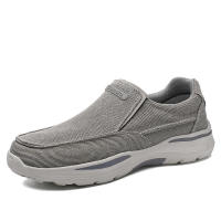 Zapatos de lona informales para hombre, zapatillas sin cordones a la moda para exteriores - details 2