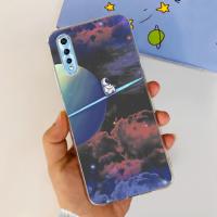 Funda trasera con patrón de gato para Vivo Y7s, carcasa de silicona transparente de TPU suave a la moda para niños, fundas para Vivo Y7s V1913A V1913T - details 29