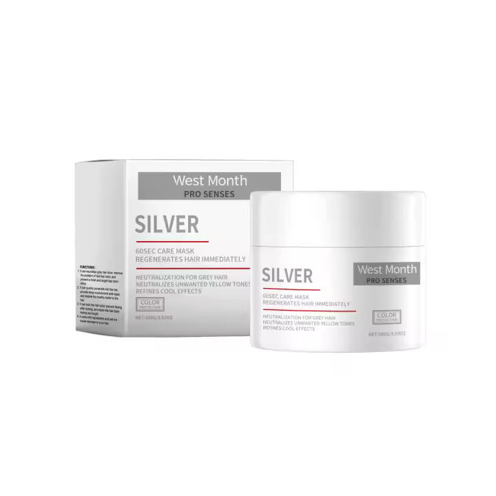 West&Montr Mask Repairs Dry Fury Cuidado del cabello hidratante y suave - 1