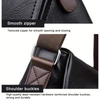 Bolso de negocios para hombre, bolso bandolera de gran capacidad, bolso de hombro, bolso mensajero - details 4
