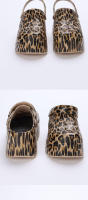 Sandalias de Tacón Alto de 9cm Punta Cerrada Suela Gruesa Diseño de Leopardo - details 30