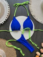 Conjunto de Bikini Halter de Color Sólido RUOTONSEPT Traje de Baño de Estilo Brasileño para Mujeres - details 10