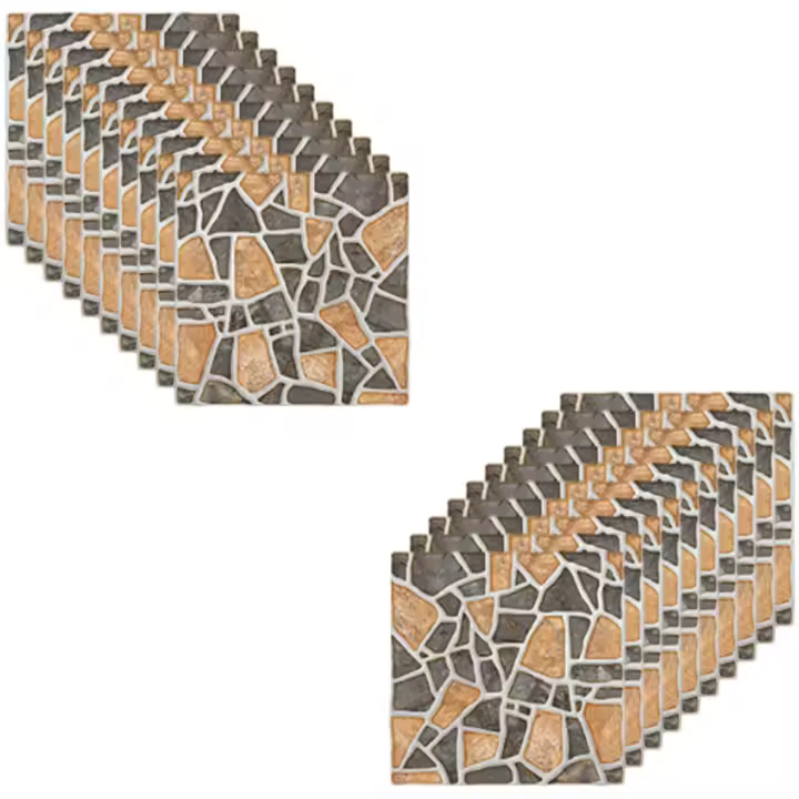 Pegatinas y Decoraciones de Pared Impermeables 20 Hojas Ideal para Resbalaje de Cocina, Suelo, Pared Productos Peligrosos Normales Productos con Batería - 1