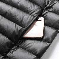 Chaqueta ligera de plumón de pato para hombre, abrigo informal de marca a la moda, relleno de plumón de pato blanco, invierno, 2024, nuevo, 90% - details 20