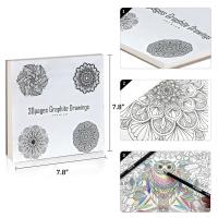 Juego de lápices de colores al óleo para dibujo de estudiantes, suministros de arte profesional para artistas, 74 piezas - details 6