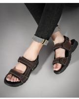 Sandalias deportivas para hombre, correas ajustables, sandalias de senderismo para interiores y exteriores, sandalias informales con punta abierta para caminar, zapatos de agua para playa de verano - details 13