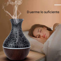 Difusor de aceites esenciales con luz LED en forma de jarrón, humidificador de aire de 150 ml con 7 colores cambiantes para decoración del hogar, humidificador USB. - details 5