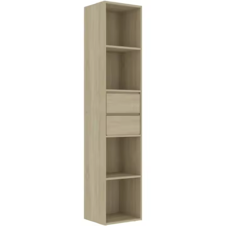 Mueble Archivador Decoración Oficina Hogar Habitación Estable Duradera de Madera Contrachapada - 1