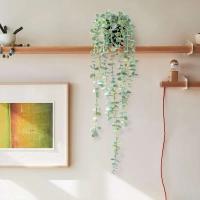 Enredadera de Hierba de Hiedra Artificial Planta Plástica para Hogar, Jardín, Pared, Boda, Fiesta DIY - details 1