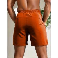 Pantalones Cortos Deportivos de Cintura con Cordón para Hombres en Verano - details 10