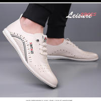 Zapatillas deportivas transpirables para hombre, zapatos deportivos casuales y cómodos, zapatillas de plataforma para mujer, tenis masculinos, zapatos casuales de cuero. - details 3