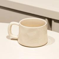 300ML Ceramic Coffee Mug with Saucer Breakfast Milk Mug Home Office Water Cup Latte Coffee Cup Afternoon teacup Birthday Gifts - details 7