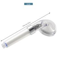 Juego de cabezales de ducha de mano de iones negativos para baño, cabezal de ahorro de agua con 3 filtros, cabezal de ducha portátil de alta presión, 1 Juego - details 5