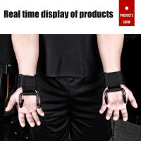 Tcare Gimnasio Fitness Ganchos de Levantamiento de Pesas Guantes de Power Lifting con Correas de Muñeca 2Pcs De China - details 12