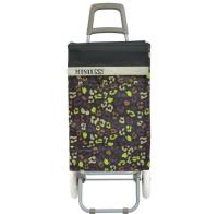 Carrito de Compras Plegable Ligero Resistente con 2 Ruedas, Capacidad de Carga de 48 Litros - details 1