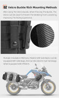 Rhinowalk-portabotellas para motocicleta, bolsa para hervidor con aislamiento de Motor, soporte para vasos de liberación rápida con sistema MOLLE en bolsa para motocicleta - details 10