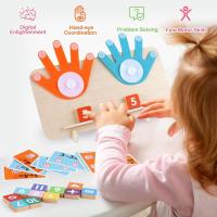 Juegos Educativos Niños 3-6 Años, Juguetes Montessori Matemáticas, Contando Juego de Aprendizaje, Juguete de Madera 3 4 5 Años Niños Niñas - details 4