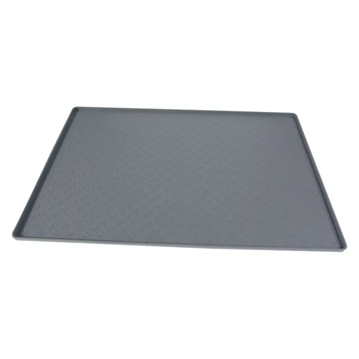 Mantel individual de silicona a prueba de fugas para mascotas, almohadilla para perros, almohadilla para gatos plegable - 1